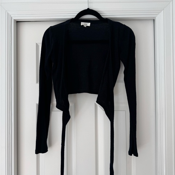 OZMA Black Crop Dance Wrap - Picture 2 of 5